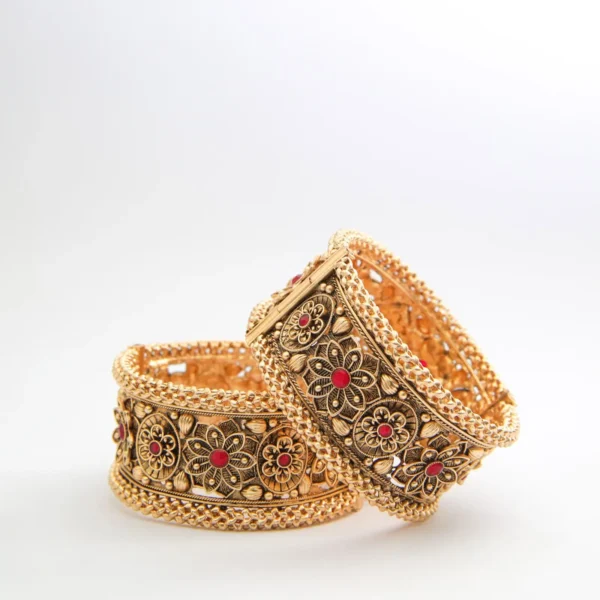 Gold Plated Bridal Cuff